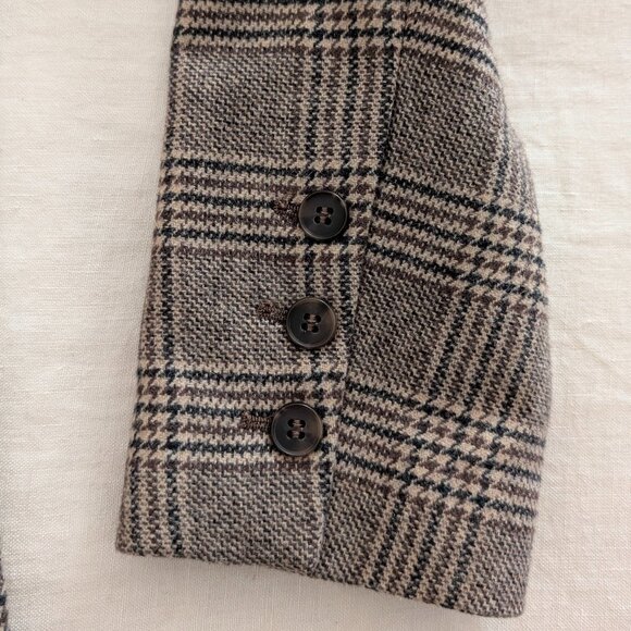 Outerknown Kingsley Plaid Boy Blazer Sz 2 NWOT - Picture 10 of 16